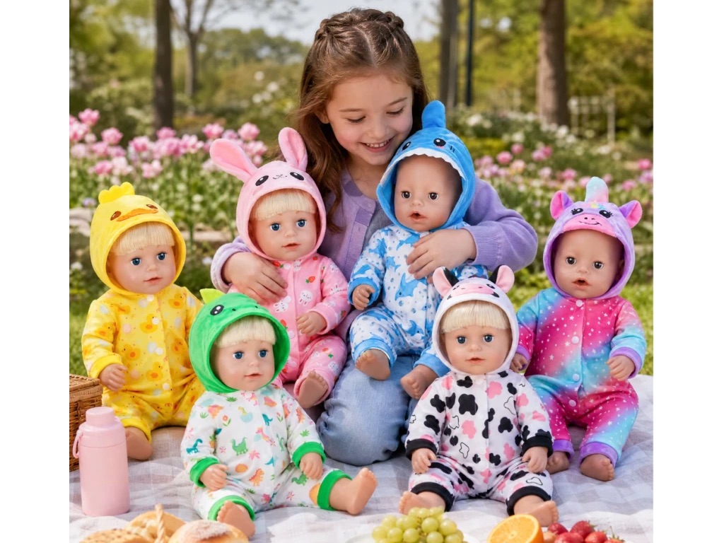 Overaly se zvířecím motivem pro American girl a Baby Born 43-45 cm 1
